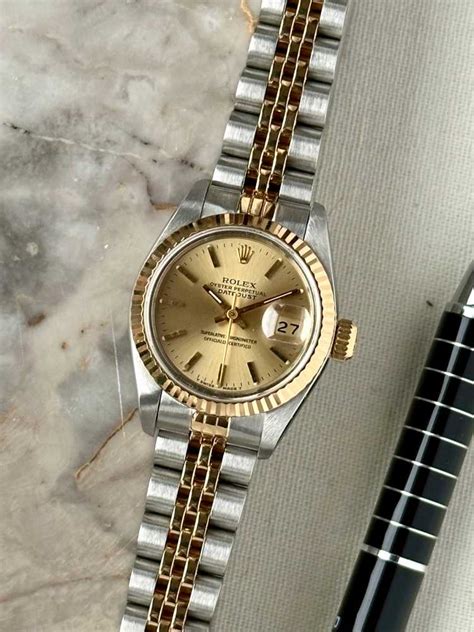 rolex datejust lady 1991 history|1991 rolex datejust gold.